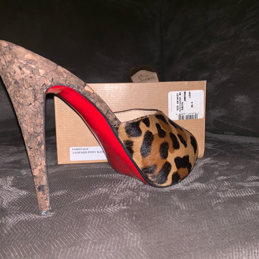 Christian Loouboutin Sabotage Leopard Pony Kamari